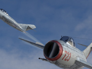 Mikoyan-Gurevich MIG-15 Fagot 3D Модель