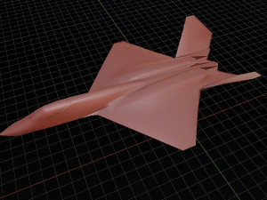 Northrop YF-23 Black Widow 3D 模型