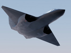 Northrop YF-23 Black Widow 3D 模型