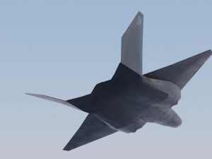 Northrop YF-23 Black Widow 3D 模型