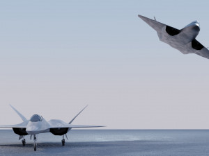 Northrop YF-23 Black Widow 3D 模型