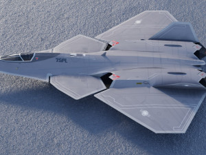 Lockheed NGAD prime 3D-Modell