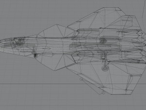 Lockheed NGAD prime 3D-Modell
