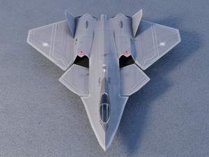 Lockheed NGAD prime 3D-Modell