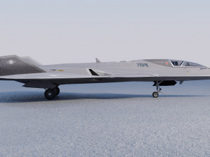 Lockheed NGAD prime 3D-Modell