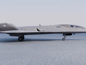 Lockheed NGAD prime 3D Model