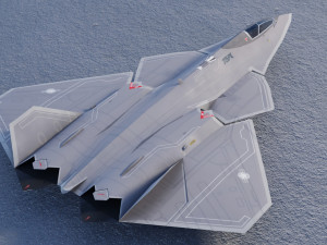 Lockheed NGAD prime 3D-Modell