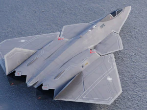Lockheed NGAD prime 3D Model