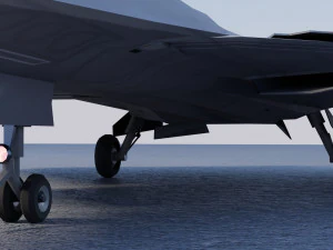 Lockheed NGAD prime 3D Model