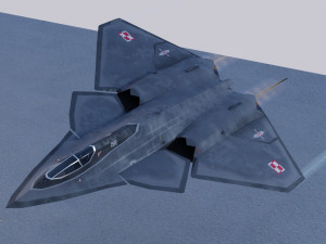 Lockheed NGAD prime 3D-Modell