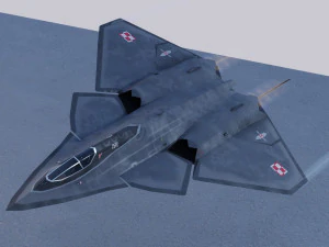 Lockheed NGAD prime 3D Model