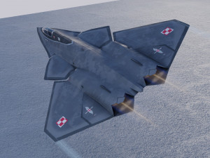 Lockheed NGAD prime 3D-Modell