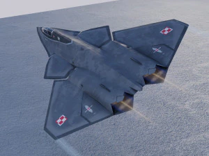 Lockheed NGAD prime 3D Model