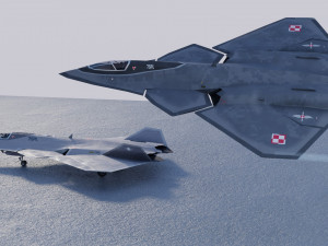 Lockheed NGAD prime 3D-Modell