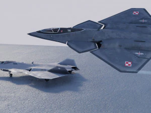 Lockheed NGAD prime 3D Model