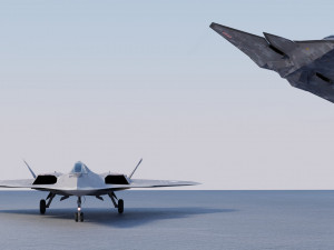 Lockheed NGAD prime 3D-Modell