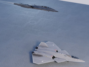 Lockheed NGAD prime 3D-Modell