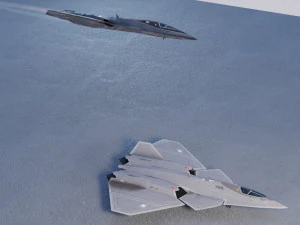 Lockheed NGAD prime 3D Model