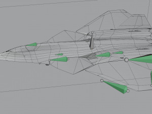 Lockheed NGAD prime 3D-Modell