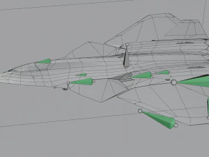 Lockheed NGAD prime 3D Model