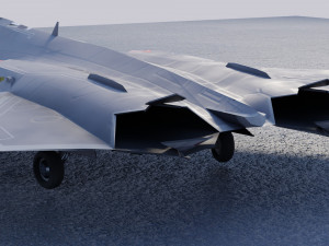 Lockheed NGAD prime 3D-Modell
