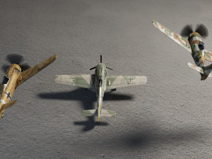 Focke-Wulf FW-190 Shrike 3D 模型