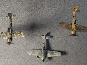 Focke-Wulf FW-190 Shrike 3D 模型