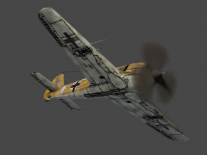 Focke-Wulf FW-190 Shrike 3D 模型