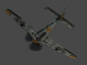 Focke-Wulf FW-190 Shrike 3D Model