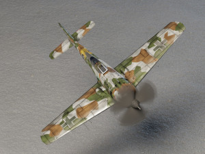 Focke-Wulf FW-190 Shrike 3D 模型
