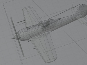 Focke-Wulf FW-190 Shrike 3D 模型