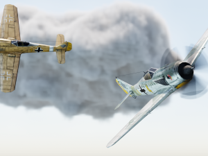 Focke-Wulf FW-190 Shrike 3D 模型