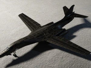 Rockwell B-1B Lance 3D Model