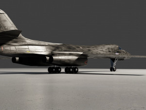 Rockwell B-1B Lance 3D 模型