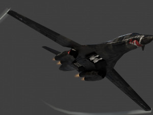 Rockwell B-1B Lance 3D 模型