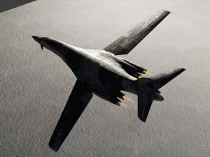 Rockwell B-1B Lance 3D 模型