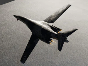 Rockwell B-1B Lance 3D Model