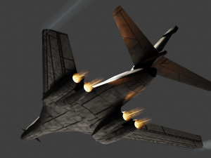 Rockwell B-1B Lance 3D 模型