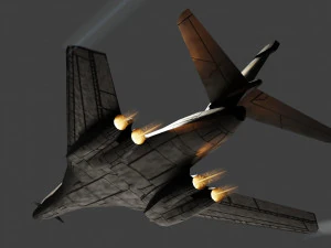 Rockwell B-1B Lance 3D Model