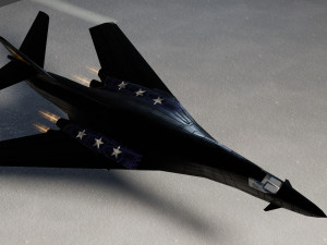 Rockwell B-1B Lance 3D 模型
