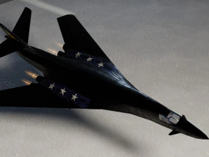 Rockwell B-1B Lance 3D Model