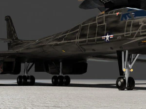 Rockwell B-1B Lance 3D Model