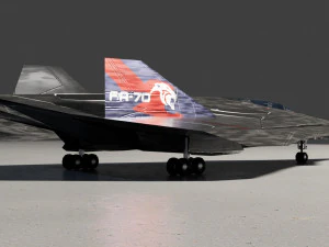 Lockheed EFX-70 Panther 2 concept interceptor 3D Model