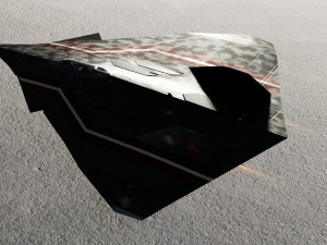 Lockheed EFX-70 Panther 2 concept interceptor Modello 3D