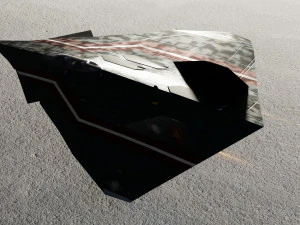 Lockheed EFX-70 Panther 2 concept interceptor 3D Model