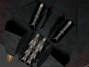 Lockheed EFX-70 Panther 2 concept interceptor 3D Model