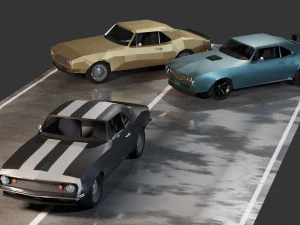 Chevrolet Camaro Modello 3D