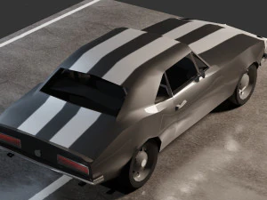 Chevrolet Camaro Modello 3D
