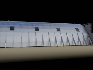 Hangar 3D 模型