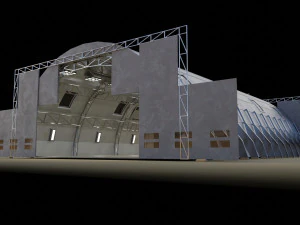 Hangar 3D Model